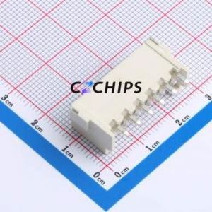 WAFER-VH396W-6A Wire-to-Board Pin Header SMD,P=3.96mm,Horizontal Mount Connector 1x6P 3.96mm Horizontal Mount VH - Product Image 2