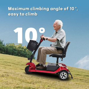 KRYL Electric Mobility Scooter Three-Wheel <strong>Elderly</strong> <strong>Walker</strong> &amp; Rollator with Big Wheels - Product Image 5