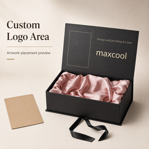 Set di Scatole di Lusso in Cartone per Extension di Capelli, Confezione Regalo Magnetica Personalizzabile con Logo - Product Image 4