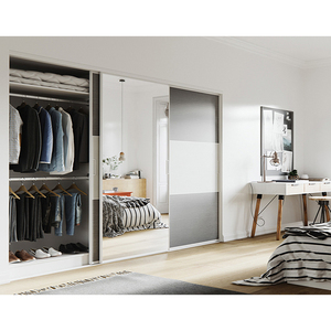 Personnalisé filles mur vêtements <span class=keywords><strong>armoire</strong></span> armoires meubles design moderne chambre <span class=keywords><strong>3</strong></span> verre <span class=keywords><strong>miroir</strong></span> porte coulissante en bois <span class=keywords><strong>armoire</strong></span> - Product Image 1