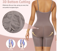 XINGQI Produit d'usine Vente en gros Personnalisé Slim Body Shaper Contrôle du ventre Body Shapewear sans couture Body Shapewear pour femmes