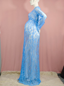 Robe longue en dentelle <span class=keywords><strong>pour</strong></span> séance <span class=keywords><strong>photo</strong></span> <span class=keywords><strong>de</strong></span> maternité, vêtements <span class=keywords><strong>de</strong></span> <span class=keywords><strong>grossesse</strong></span> <span class=keywords><strong>pour</strong></span> séance <span class=keywords><strong>photo</strong></span>, robe longue <span class=keywords><strong>de</strong></span> maternité en dentelle, vêtements <span class=keywords><strong>de</strong></span> <span class=keywords><strong>grossesse</strong></span> - Product Image 6