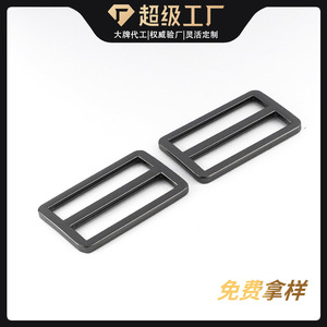 หัวเข็มขัดรูปตัว D ทำจากโลหะผสมสังกะสี ขนาด 38 มม. ปรับได้สองระดับ สำหรับกระเป๋า เข็มขัด เป้สะพายหลัง ทนทานต่อการใช้งานทั่วไป ผลิตด้วยวิธีหล่อขึ้นรูป สีทึบ - Product Image 3