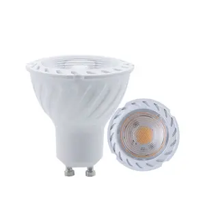 7W COB Gu10 Led Light Dimmable Cri95 2700K 4000k Led Gu10 Spotlight 110V 277v Led Gu10 Lamps