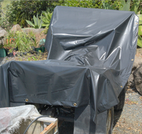 Bâche de protection en PVC robuste, fait sur mesure, 2 pièces