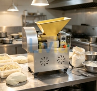 Petite machine automatique de production de biscuits sandwichs, gaufrettes au fromage et gaufrettes, ligne de production de boules de gaufrettes