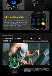 Gt3 Pro Mới Nhất Mô Hình Thông Minh Đồng Hồ Reloj Mens Phụ Nữ Năng Động Quay Số Bt Gọi Điện Tử Thể Thao Ví Chatgpt Gt3Pro Smartwatch - Product Image 4