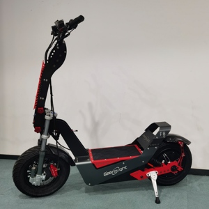 Trottinette électrique adulte 72V, batterie 30-60Ah, pneus tout-terrain de 16 pouces, longue autonomie, charge rapide, frein à huile, trottinette électrique pliable - Product Image 3