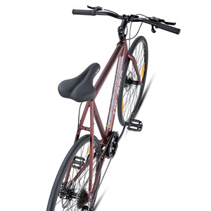 Vélo de route JOYKIE HILAND de haute qualité, <span class=keywords><strong>cadre</strong></span> en alliage d'aluminium 700C, freins à disque doubles, 7 vitesses, pour hommes et femmes, personnalisable - Product Image 4