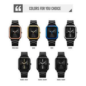 Logo personnalisé simple montre-bracelet hommes décontractés montres à quartz cadeau maille bracelet en acier inoxydable montre minimaliste montre personnalisée usine de montres - Product Image 5