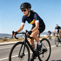 Ensemble Maillot et Short de Cyclisme Respirant et à Séchage Rapide, Tailles Fortes, Vente en Gros OEM, Faible MOQ, Vêtements de Vélo Personnalisés en Usine