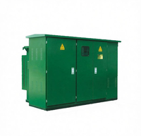Transformateur de type américain monté sur socle 100 kVA 13,8 kV-400 V 60 Hz, sous-station compacte pour l'Amérique latine