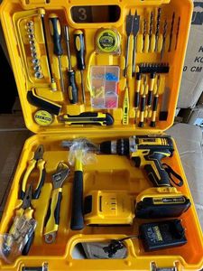 Factory wholesale electric drill <b>tool</b> box <b>tool</b> <b>set</b> repair kit multi-function drill <b>set</b> - Product Image 5