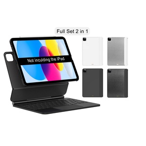 Nuova custodia <span class=keywords><strong>2</strong></span> in 1 con tastiera e trackpad wireless per <span class=keywords><strong>iPad</strong></span>, compatibile con <span class=keywords><strong>Apple</strong></span> Magic Keyboard per <span class=keywords><strong>iPad</strong></span> <span class=keywords><strong>Air</strong></span> 10.9 e <span class=keywords><strong>iPad</strong></span> Pro 11 2020, 2021, 2022 - Product Image 2