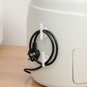 Enrouleur de câbles de rangement domestique sans perçage, fixation de fiches, organisateur de câbles d'alimentation, enrouleur de fils multifonctionnel, 8 ensembles - Product Image 1