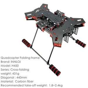 H450 <span class=keywords><strong>Quadcopter</strong></span> khung <span class=keywords><strong>Kit</strong></span> GF-H450mm sợi carbon FPV <span class=keywords><strong>quadcopter</strong></span> mini Quad khung <span class=keywords><strong>Kit</strong></span> RC <span class=keywords><strong>multicopter</strong></span> khung - Product Image 3