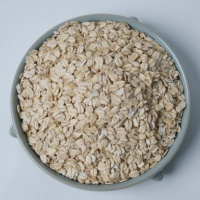Flocons d'avoine entiers biologiques de qualité export pour céréales de petit-déjeuner, aliments instantanés minceur, emballage en sachet, pour cuisson