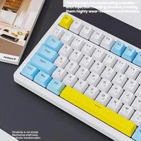 Clavier mécanique russe ZIYOULANG K3 MAX 100 touches, structure Gasket, échange à chaud, filaire 1,5 m, pour gaming, vente en gros et dropshipping