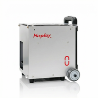 Lanceur de balles de tennis automatique intelligent Nisplay N0 Professional en aluminium, contrôle par application, portable, durable, capacité de 60+ balles