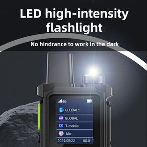 Radio POC GaodaPTT K12 Global 4G LTE de Largo Alcance (5000KM), Walkie Talkie con Tarjeta SIM, Función Push-to-Talk sobre Red Celular, Compatible con Xin POC - Product Image 2