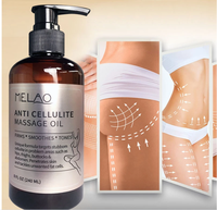 En gros étiquette privée 100% naturel pur corps perte de poids de soin anti-cellulite graisse brûlante minceur corps chaud huile de massage pour SPA