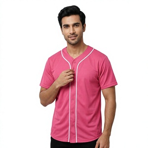 เสื้อเบสบอลสำหรับผู้ชายเสื้อซอฟต์บอลผลิตตามสั่ง - Product Image 1