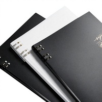 Carnet à feuilles mobiles avec logo personnalisé, couverture en PP, format A5/B5, fournitures de bureau et scolaires, vente en gros d'usine