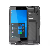 Scanner 2D de code barres de dispositifs personnels industriels d'assistant numérique Pda Windows 10 système IP65 PC rocailleux industriel de comprimé