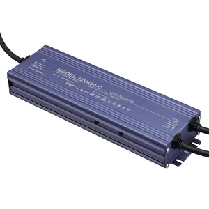 批发12V 24V 100w 200w 300w 400w LED驱动器IP67防水Led开关电源