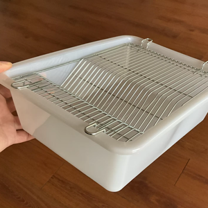 Cages d'élevage <span class=keywords><strong>pour</strong></span> rongeurs en plastique avec fermeture à bouton-pression en acier inoxydable, boîte de nourrissage et d'observation de luxe <span class=keywords><strong>pour</strong></span> animaux de compagnie, bouteille d'eau, usage domestique - Product Image 2