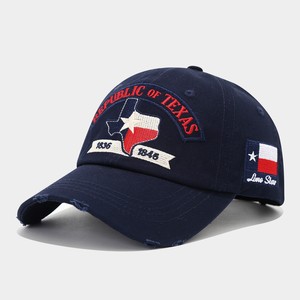 PARTYMENT 250. Yıldönümü Beyzbol Şapkası Texas <span class=keywords><strong>State</strong></span> İşlemeli Ayarlanabilir Unisex Baba Şapkası Sokak Flanel %100 Pamuk Altın - Product Image 4