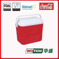 Glacière isotherme multifonctionnelle portable 36L en PP/PE, étanche et écologique, pour vin, canettes et boissons, durable, avec compartiment congélateur pour glace