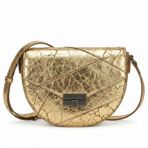 Custom Metallic Crack Texture PU Leather Travel <b>Bag</b> Collection Women Handbag Backpack Shoulder <b>Bag</b> Crossbody <b>Bag</b> Duffle <b>Bag</b> Set - Product Image 5