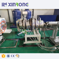 Xinrongplastique — Machine à Extrusion/fabrication de tuyaux, ligne de Production de conduits, HDPE, PP, PE, 63-160MM