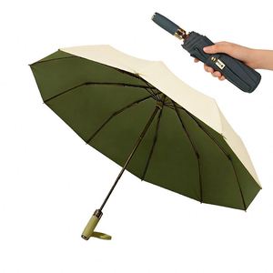 ร่มกันแดดรุ่นใหม่แบบกึ่งอัตโนมัติ  พร้อมแผง 16K  โปร่งใส - Product Image 3