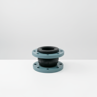 Compensateur de bride Epdm galvanisé en acier au carbone Connecteur de joint de dilatation de tuyau flexible en caoutchouc réducteur concentrique