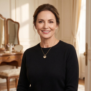 Yunnique – collier de luxe pour femmes, pendentif en Zircon plaqué or 18 carats, bijoux à porter au quotidien, Design géométrique - Product Image 4