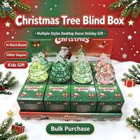 Jouet Squishy Arbre de Noël en Maltose à Rebond Lent, Anti-Stress, Jouet Sensoriel pour Enfants, Cadeau de Noël, Faveur de Fête, Jouet Promotionnel