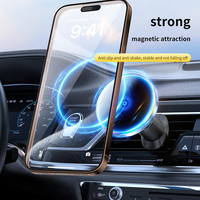 Support de téléphone portable magnétique OEM 2026 avec logo, innovant, portable, à double ventouse électrique, à aspiration sous vide, double face, pour bureau