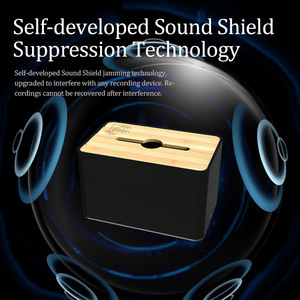 Boîte anti-enregistrement Vodasafe 84 canaux - Activation vocale, mise en réseau multi-appareils, idéale pour les bureaux ouverts - Product Image 1