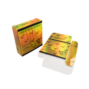 Custom Size Slim Paper Box for one bottles Contact lens Packaging box