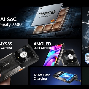 Smartphone robuste Ulefone Armor 28 Pro NFC Android 15, téléphone portable 16+512 Go, 10600 mAh, appareil photo 50 MP, 120 Hz, 5G, vision nocturne - Product Image 6