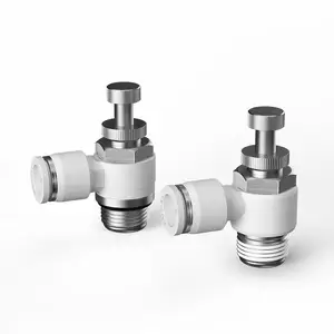 Nuoxi L-type pneumatic throttle valve JSC airflow velocity control valve hose joint
