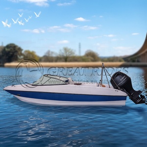 <span class=keywords><strong>Precio</strong></span> de fábrica 8 personas pesca fibra de vidrio Barco de alta velocidad clásico al aire libre ocio barco en Venta caliente - Product Image 3