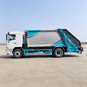Camión Compactador de Basura SHACMAN Delong 4x2 de 14m³ Euro 5 Euro 6, Camión Hidráulico de Recolección de Residuos para Saneamiento Municipal - Product Image 3