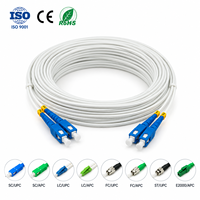 Câble de branchement FTTH intérieur pré-connecté SC APC SC UPC G657A1 G657A2 Cordon de brassage fibre optique pour réseau domestique, de bureau et de bâtiment