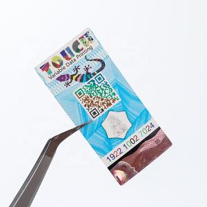 Переменная печать данных цветная этикетка термопечать рулон <span class=keywords><strong>3d</strong></span> Голограмма штрих-кода этикетка - Product Image 2