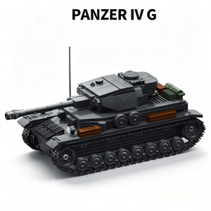 Char d'assaut <span class=keywords><strong>Panzer</strong></span> IV G <span class=keywords><strong>1</strong></span>:35, série militaire, jouet de construction en blocs ABS, modèle historique éducatif pour garçons et filles - Product Image 3