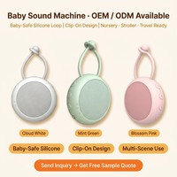 HIGHSTAR HSD7777B Machine à bruit blanc personnalisée ODM, aide au sommeil pour bébé, son, couleur et taille personnalisables, matériau ABS, certifiée FCC CE RoHS