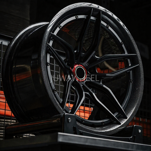 Jantes en fibre de carbone forgée légères pour BMW Série M, Mercedes <span class=keywords><strong>AMG</strong></span>, Porsche 911, jantes de course 5x108 5x112 5x120 - Product Image 1